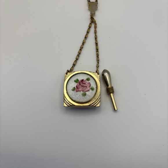 Gold Floral Perfume Flask - Picture 6 of 6